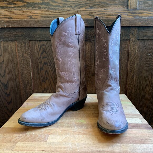 Old West SCL 7014 Cowboy Boots Size 10 - Picture 4 of 7